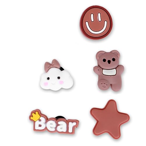 Image of CASSIEY Polyvinyl Chloride Shoe Charms Clog Different Characters Used To Decorate Clogs Shoes For Rounded Holes Charms For Shoes