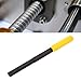 Thread Repair File, SAE Standard Thread Restoring File, 45 Steel High Strength File Thread Chaser, Thread Repair Tool, Thread Correction Hardware for Engineering, Home Projects
