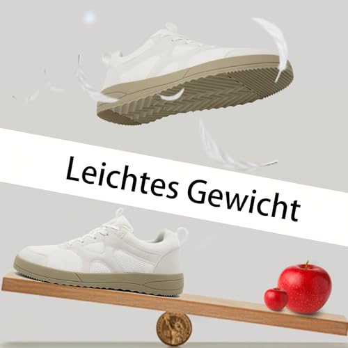 QIJGS Herren Trainers Sneaker Running LaufschuheSchuhe Turnschuhe Wanderschuhe Straßenlaufschuhe Tennisschuhe Athletic Leicht Fitnesss Jogging Walking – Bild 5