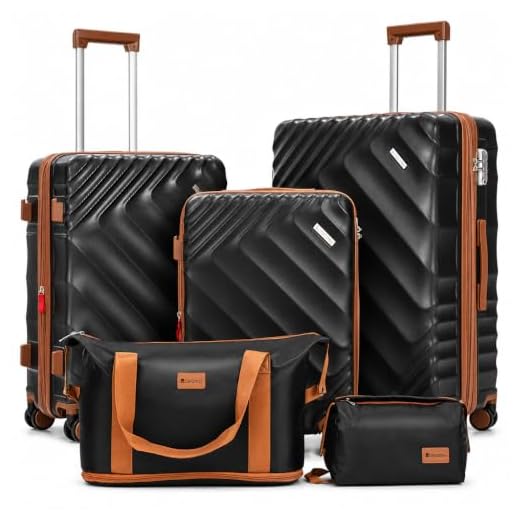 Rosamo Expandable Luggage Set for Travelers