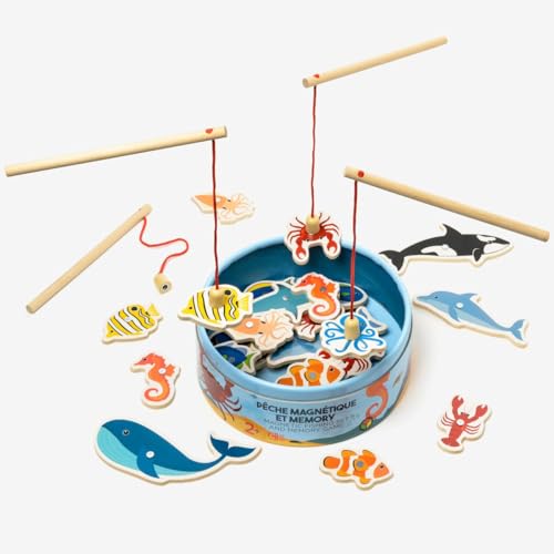 oxybul | Pêche magnétique et mémory | 2 Ans - 4 Ans