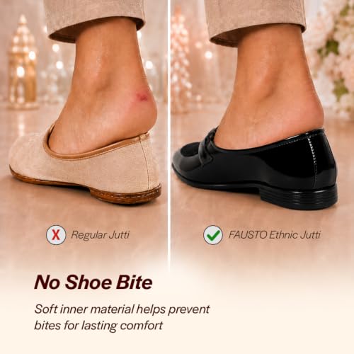 Image of FAUSTO Men Leather Pull-On Shoes