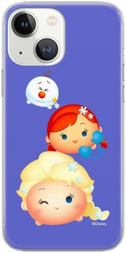 ERT GROUP mobile phone case for iPhone 13 original and officially licensed Disney pattern Anna 001 optimally adapted to the shape of the mobile phone, partially transparent