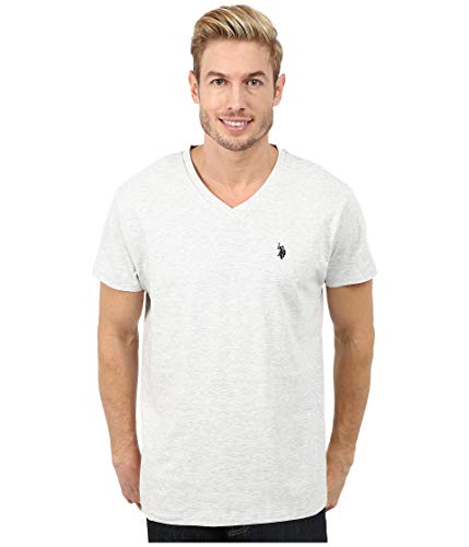 Image of U.S. Polo Assn. Men's Solid V‑Neck T-Shirt