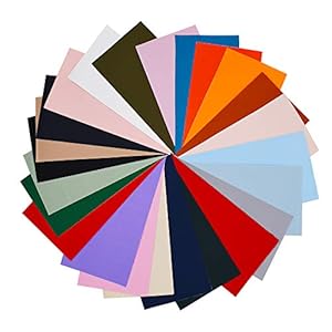 24 STKS Zelfklevende Patch Stof, 24 Kleuren Waterdichte Lichtgewicht Stof Reparatie Patches Ehbo Reparatie Voor Kleding Donsjack Tent Kleding Slaapzak (20 x 10 cm)