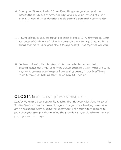 Forgiving What You Can't Forget Bible Study Guide plus Streaming Video: Discover How to Move On, Make Peace with Painful Memories, and Create a Life That's Beautiful Again - Image 10