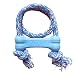 Kong Puppy Goodie Bone Treat Toy with Rope (X-Small)