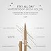 stila Stay All Day Waterproof Brow Color | Shape & Define Eyebrows, Long-Lasting Wear, Fine Brush-Tip for Precise & Easy Application | Light
