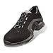 Price comparison product image Uvex One Safety Trainers. BS EN Level S1 ESD Rated. Smart Modern Style 100% Metal-Free Black