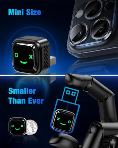 Image of 2-in-1 Wireless CarPlay and Android Auto Adapter, Plug and Play Dongle, Fast Auto-Connect, No Delay, for iPhone and Android, USB /USB-C Port, Black (Carplay-2106)