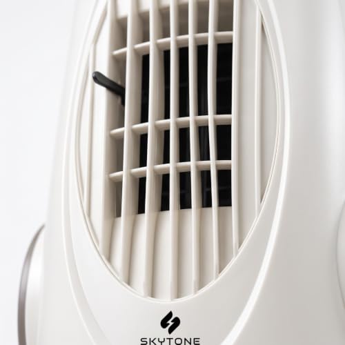 Image of SKYTONE Tower Fan For Room Bladeless, 90 Oscillation & Swivel Action, Knob Control Panel With 3 Speeds, Powerful and Quiet Airflow, Aromatherapy Fan for Home, Office, Kitchen