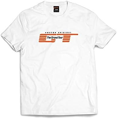 The Grand Tour Official Logo T-Shirt. White