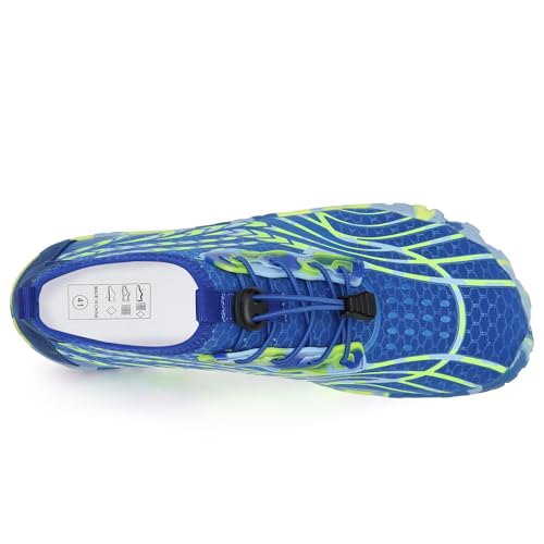Image of Water Shoes for Men Barefoot Quick-Dry Aqua Sock Outdoor Athletic Sport Shoes for Kayaking, Boating, Hiking, Surfing, Walking