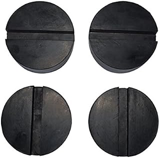 Fasmov 4-Pack of Jack Pads Rubber Protector Slotted Frame Rail Protector