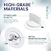 [UPGRADED] BlueStars 4 Packs WE1M652 Dryer Timer Control Knob with UPGRADED Metal Ring - Compatible with Hotpoint & GE Dryers - Replaces 1264289 AP3995164 PS1482196 AH1482196