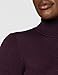 MERAKI Jersey de Merino Mujer Cuello Alto, Rojo (Berry Marl), 44 (Talla...