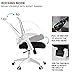 Hbada Silla de Oficina Silla de Escritorio ergonómica Silla giratoria con reposabrazos...