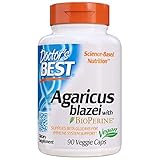 Doctor's Best Agaricus blazei, Non-GMO, Vegan, Gluten Free, Soy Free, 400 mg 90 Veggie Caps