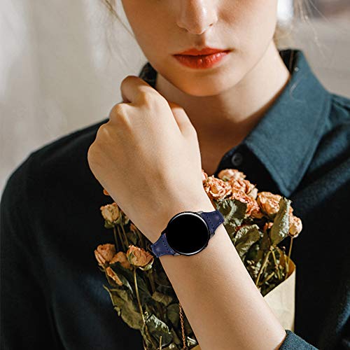 Joyozy [Upgrade] Compatible With Samsung Active 2 Watch Band 40Mm 44Mm, Genuine Leather Strap With 20Mm Quick Release For Galaxy Watch 5 40Mm 44Mm/Galaxy Watch 5 Pro 45Mm/Watch 4/Galaxy Watch 42Mm #TOP1