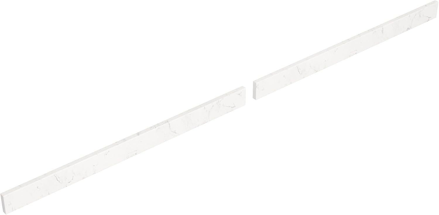 Replacement 80" Backsplash - White Quartz (1000)