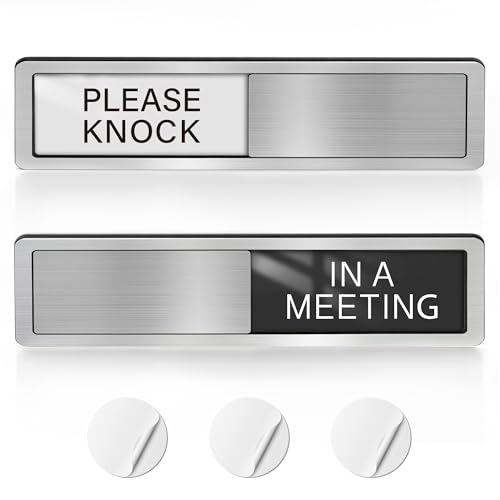 EliteSign In a Meeting Sign, Magnetic Office Door...