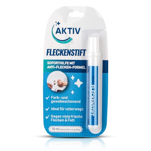 Aktiv Fleckenstift | Effektiver Fleckenentferner für unterwegs | Anti-Flecken-Formel