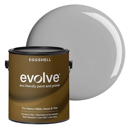 EVOLVE Paint & Primer: Environment-friendly, Low Sheen with One-coat Coverage for Interior &...