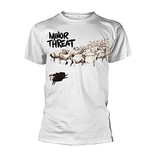PHM Minor Threat: Out of Step (T-Shirt Unisex TG. M) Merchandising Ufficiale