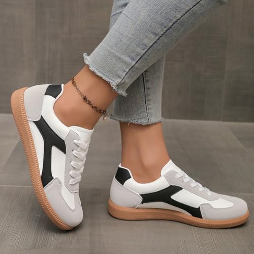 Zapatos de bailarinas cómodos de verano con horma ancha para correr 6