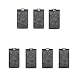 FRIRODSAY 7 Pack 3-Layer Auqarium Filter Replacement Plates,Turtle Filter Cartridges or Fish Tank Filter Sponges for Low-Water Filter
