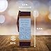 Christian Art Gifts Vegan Faux Leather Scripture Bookmark for Men & Women: Be Still and Know - Psalm 46:10 Inspirational Bible Verse, Heat-Debossed, Faith-Based Reading Accessory with Tassel, Blue