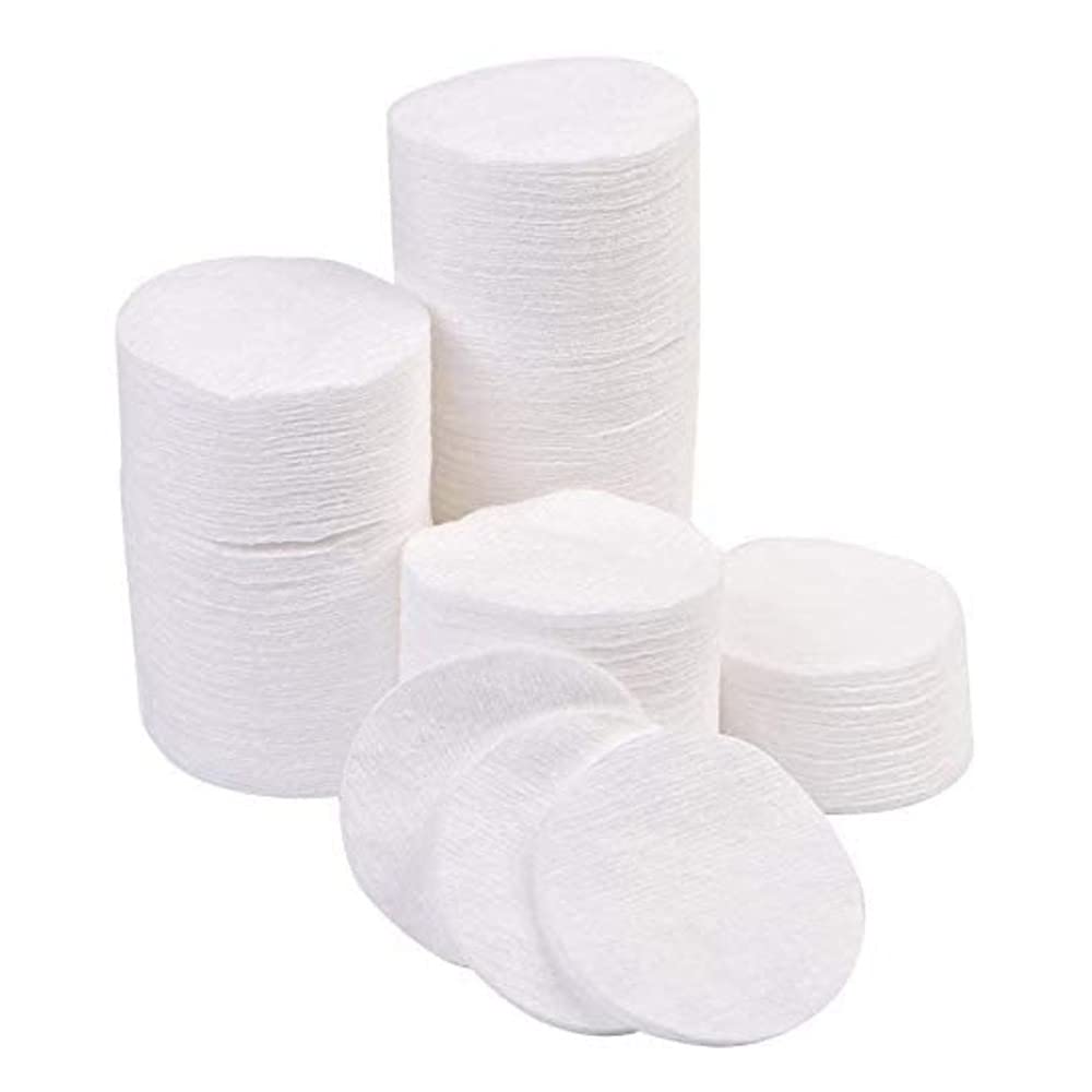 Tandem Round 100% Cotton Makeup Remover Pads for Women Girls All Skin Types Cosmetic Pads White (100 PCS) (Pack Of 1)-image-8