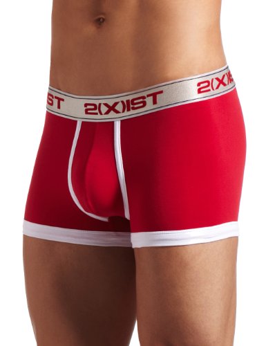 2(x)ist Men's Colour No Show Trunk