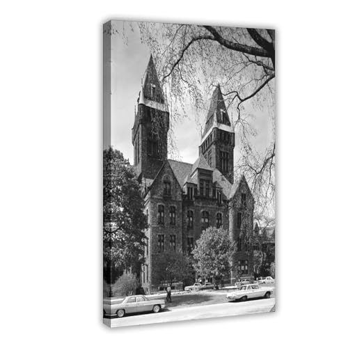 Toile Buffalo State Insane Asylum poster architecture Richardson 20x30