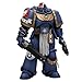 JOYTOY Warhammer 40k Space Marine 2, 1/18 Uitramarines Lieutenant Titus Action Figure Collect Model