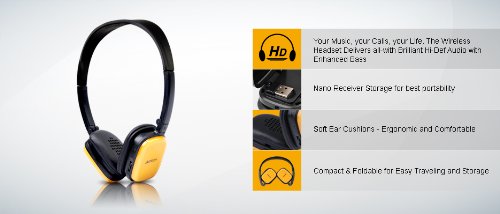 A4Tech Hd Wireless Folding Rechargeable Usb Headset (Rh-200-3) #TOP2