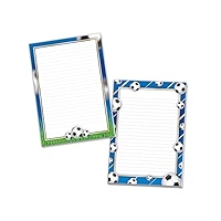 Baker Ross AC896 Football Memo Pads (Pack Of 8) Kids Party - View #7