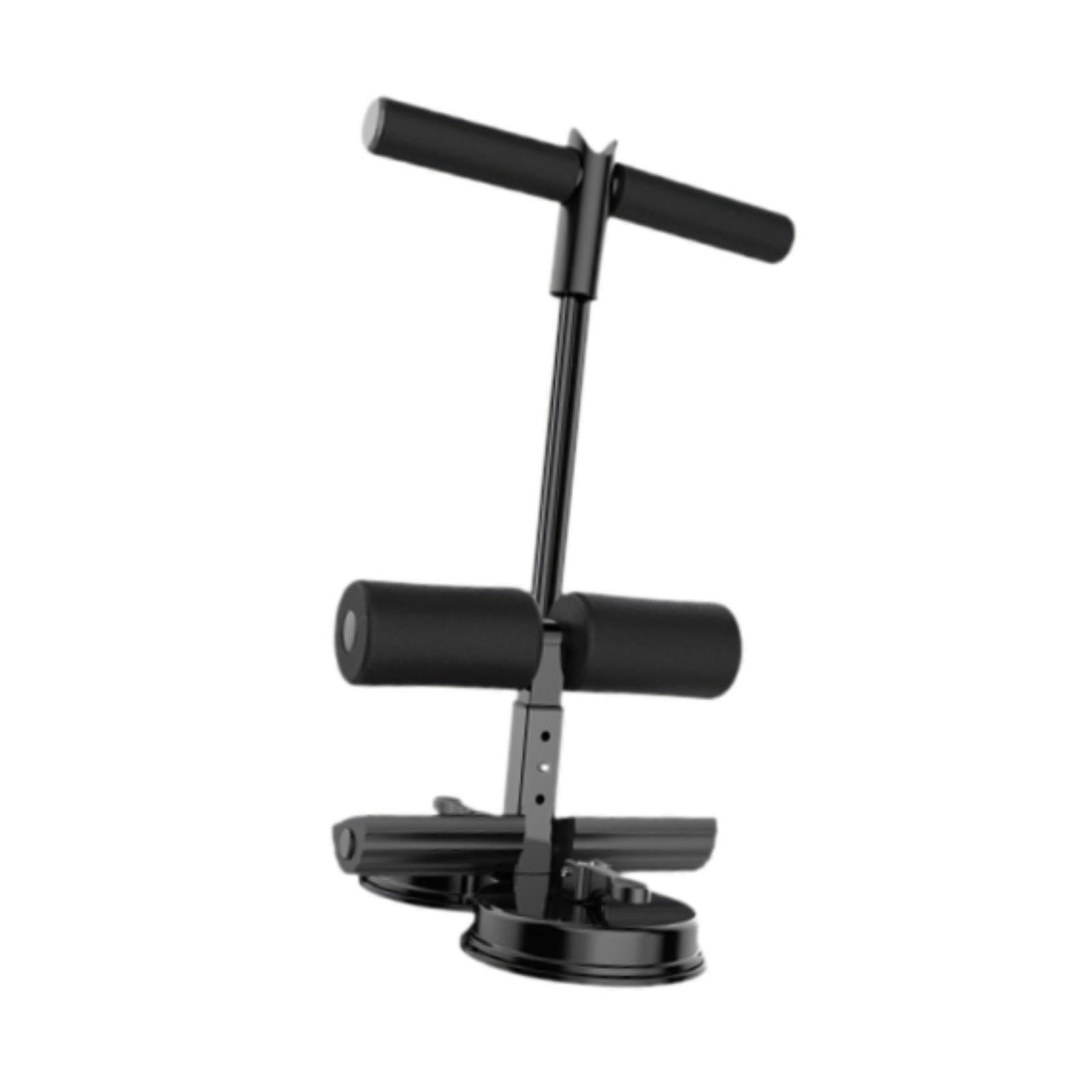 YIJU Sit up Bar Assistance Device Ab Workouts Adjustable Height Situp Bar Ab Machine for Thighs Home Gym Men Feet and Leg Office, Black