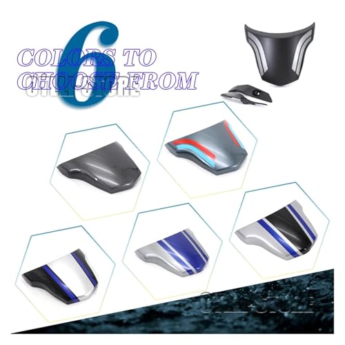 Couvercle carénage MT09 2021 remplacer selle passager capot de queue noir bleu