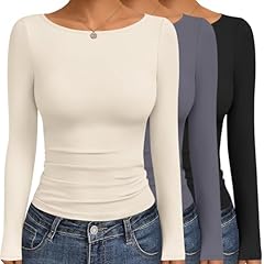 3pcs Black / Beige / Dark Grey