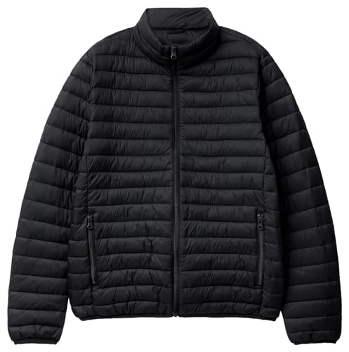 United Colors of Benetton Giubbotto 2BA2UN028 Giacca, Nero 100, XXL Uomo