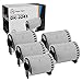 LD Compatible Brother DK-2243 Set of 5 White Paper Tape Rolls for P-Touch QL 1050, 1050N, 1060N