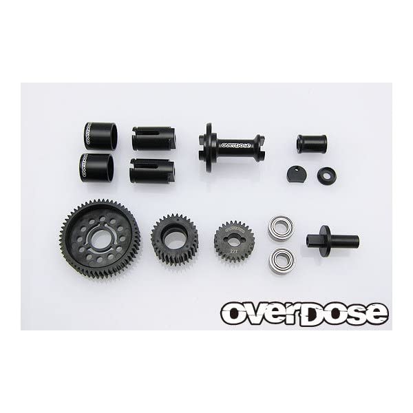 Amazon | OVER DOSE OD2878 ギヤドライブセット Type-2 (For OD2588b 