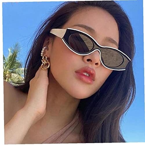 Luxury Oval Sunglasses Women Fashion Sunglasses Men Vintage Glasses4