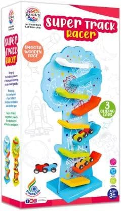 Super Track Racer Multicolor Party Game