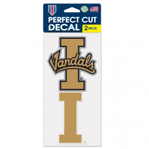 WinCraftIdaho Vandals 4"x8" Die Cut Decal (Two - 4"x4" Decals)