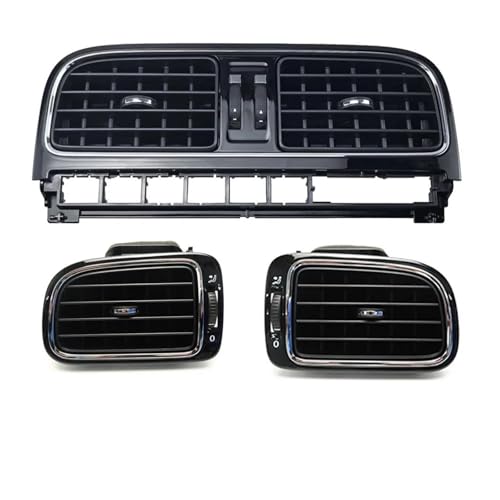 Grille tableau bord Polo 2012 flux d'air optimisé bouches de climatisation