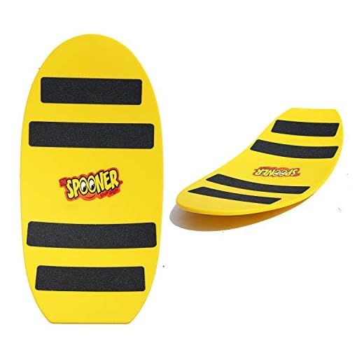 Spooner Boards Freestyle - Yellow,25.5"L x 11.25"W