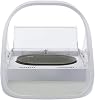 Sure Petcare SureFeed Microchip Pet Feeder Connect, RFID Collar Tags Compatible, Mobile App Control, Works for Wet and Dry Food, White, Hub and 4 x C Cell Batteries Required, Not Included