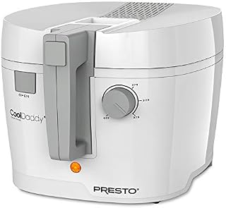 Presto 05443 CoolDaddy Cool-touch Deep Fryer - White